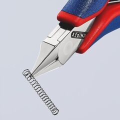  Elektronik-Seitenschneider mit durchgestecktem Gelenk KNIPEX 77 52 115 Elektronik-Seitenschneider mit Mehrkomponenten-Hüllen 115 mm 12380561