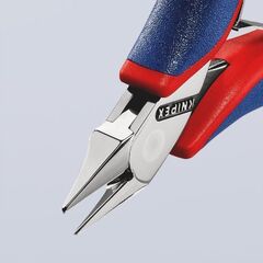 Elektronik-Seitenschneider mit durchgestecktem Gelenk KNIPEX 77 52 115 Elektronik-Seitenschneider mit Mehrkomponenten-Hüllen 115 mm 12380561