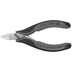  Elektronik-Seitenschneider ESD KNIPEX 77 52 115 ESD Elektronik-Seitenschneider ESD mit Mehrkomponenten-Hüllen 115 mm 12380571