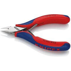  Elektronik-Seitenschneider mit durchgestecktem Gelenk KNIPEX 77 72 115 Elektronik-Seitenschneider mit Mehrkomponenten-Hüllen 115 mm 12380556