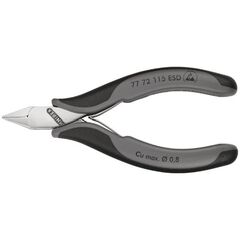  Elektronik-Seitenschneider ESD KNIPEX 77 72 115 ESD Elektronik-Seitenschneider ESD mit Mehrkomponenten-Hüllen 115 mm 12380573