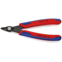  Electronic Super Knips® KNIPEX 78 31 125 Electronic Super Knips® mit Mehrkomponenten-Hüllen brüniert 125 mm 12380586