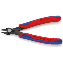  Electronic Super Knips® KNIPEX 78 61 125 Electronic Super Knips® mit Mehrkomponenten-Hüllen brüniert 125 mm 12380590