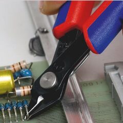  Electronic Super Knips® KNIPEX 78 61 125 Electronic Super Knips® mit Mehrkomponenten-Hüllen brüniert 125 mm 12380590