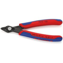  Electronic Super Knips® KNIPEX 78 81 125 Electronic Super Knips® mit Mehrkomponenten-Hüllen brüniert 125 mm 12380589