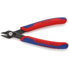  Electronic Super Knips® KNIPEX 78 81 125 Electronic Super Knips® mit Mehrkomponenten-Hüllen brüniert 125 mm 12380589