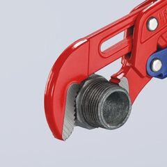  Rohrzangen S-Maul mit Schnelleinstellung KNIPEX 83 60 010 Rohrzange S-Maul mit Schnelleinstellung rot pulverbeschichtet 330 mm 12381254