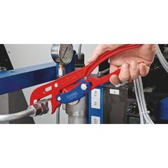  Rohrzangen S-Maul mit Schnelleinstellung KNIPEX 83 60 010 Rohrzange S-Maul mit Schnelleinstellung rot pulverbeschichtet 330 mm 12381254