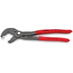  Schlauchschellenzangen für Click-Schellen KNIPEX 85 51 250 C Schlauchschellenzange für Click-Schellen mit rutschhemmendem Kunststoff überzogen grau atramentiert 250 mm 12381258