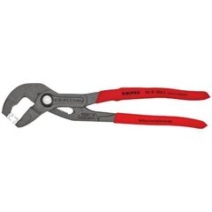  Schlauchschellenzangen für Click-Schellen KNIPEX 85 51 250 C Schlauchschellenzange für Click-Schellen mit rutschhemmendem Kunststoff überzogen grau atramentiert 250 mm 12381258