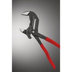  Zangenschlüssel Zange und Schraubenschlüssel in einem Werkzeug KNIPEX 86 01 300 Zangenschlüssel Zange und Schraubenschlüssel in einem Werkzeug mit rutschhemmendem Kunststoff überzogen schwarz atramentiert 300 mm 12381220