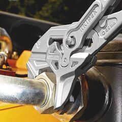  Zangenschlüssel XL Zange und Schraubenschlüssel in einem Werkzeug KNIPEX 86 03 400 Zangenschlüssel XL Zange und Schraubenschlüssel in einem Werkzeug mit Kunststoff überzogen verchromt 400 mm 12381272