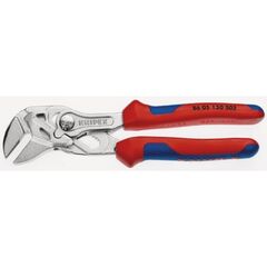  Zangenschlüssel mit aufgerauten Backen KNIPEX 86 05 150 S02 Zangenschlüssel mit aufgerauten Backen mit Mehrkomponenten-Hüllen verchromt 150 mm 12381277