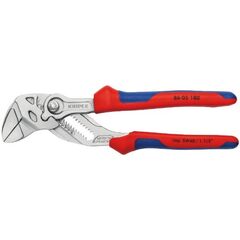  Zangenschlüssel Zange und Schraubenschlüssel in einem Werkzeug KNIPEX 86 05 180 Zangenschlüssel Zange und Schraubenschlüssel in einem Werkzeug mit Mehrkomponenten-Hüllen verchromt 180 mm 12380285