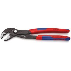  KNIPEX Cobra® Hightech-Wasserpumpenzangen KNIPEX 87 02 250 Cobra® Hightech-Wasserpumpenzange mit schlanken Mehrkomponenten-Hüllen grau atramentiert 250 mm 12381203