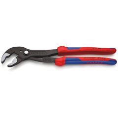  KNIPEX Cobra® Hightech-Wasserpumpenzangen KNIPEX 87 02 300 Cobra® Hightech-Wasserpumpenzange mit Mehrkomponenten-Hüllen grau atramentiert 300 mm 12381215