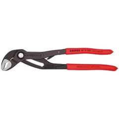  KNIPEX Cobra®...matic Wasserpumpenzange KNIPEX 87 11 250 Cobra®...matic Wasserpumpenzange mit rutschhemmendem Kunststoff überzogen grau atramentiert 250 mm 12381265