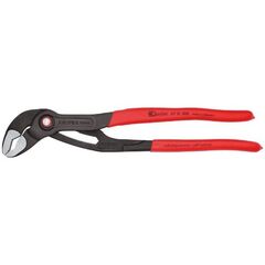  KNIPEX Cobra® QuickSet Hightech-Wasserpumpenzange KNIPEX 87 21 300 Cobra® QuickSet Hightech-Wasserpumpenzange mit rutschhemmendem Kunststoff überzogen grau atramentiert 300 mm 12381262