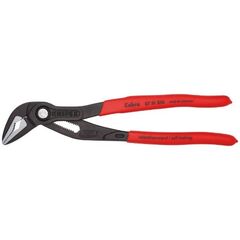  KNIPEX Cobra® ES Wasserpumpenzange extra-schlank KNIPEX 87 51 250 Cobra® ES Wasserpumpenzange extra-schlank mit rutschhemmendem Kunststoff überzogen grau atramentiert 250 mm 12381266