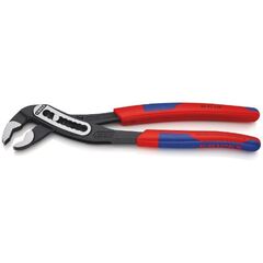  KNIPEX Alligator® Wasserpumpenzangen KNIPEX 88 02 250 Alligator® Wasserpumpenzange mit schlanken Mehrkomponenten-Hüllen schwarz atramentiert 250 mm 12381194