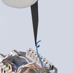  Anlegewerkzeug für LSA-Plus und baugleich KNIPEX 97 40 10 Anlegewerkzeug für LSA-Plus und baugleich 175 mm 12380647