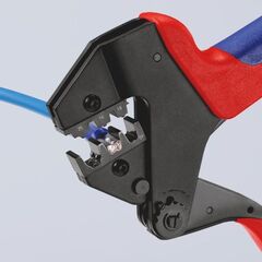  Crimp-Systemzangen für auswechselbare Crimpeinsätze KNIPEX 97 43 200 Crimp-Systemzange für auswechselbare Crimpeinsätze mit Mehrkomponenten-Hüllen brüniert 200 mm 12380651