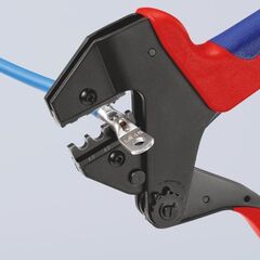  Crimp-Systemzangen für auswechselbare Crimpeinsätze KNIPEX 97 43 200 Crimp-Systemzange für auswechselbare Crimpeinsätze mit Mehrkomponenten-Hüllen brüniert 200 mm 12380651