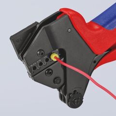  Crimp-Systemzangen für auswechselbare Crimpeinsätze KNIPEX 97 43 200 Crimp-Systemzange für auswechselbare Crimpeinsätze mit Mehrkomponenten-Hüllen brüniert 200 mm 12380651