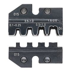  Crimpeinsätze für KNIPEX Crimp-Systemzangen Artikel-Nr.: 97 43 xx KNIPEX 97 49 04 Crimpeinsatz für unisolierte, offene Steckverbinder 2,8 + 4,8 mm 12380678