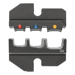  Crimpeinsätze für KNIPEX Crimp-Systemzangen Artikel-Nr.: 97 43 xx KNIPEX 97 49 06 Crimpeinsatz für isolierte Kabelschuhe + Steckverbinder 12380677