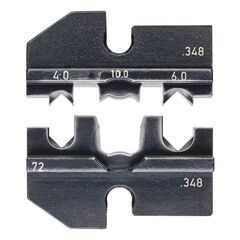  Crimpeinsätze für KNIPEX Crimp-Systemzangen Artikel-Nr.: 97 43 xx KNIPEX 97 49 72 Crimpeinsatz für Solar-Steckverbinder MC3 (Multi-Contact) 12380654