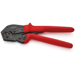  Crimpzangen auch für Zweihandbedienung KNIPEX 97 52 06 Crimpzange auch für Zweihandbedienung mit rutschhemmenden Kunststoff-Hüllen brüniert 250 mm 12380742