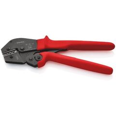  Crimpzangen auch für Zweihandbedienung KNIPEX 97 52 13 Crimpzange auch für Zweihandbedienung mit rutschhemmenden Kunststoff-Hüllen brüniert 250 mm 12380735