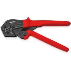  Crimpzangen auch für Zweihandbedienung KNIPEX 97 52 18 Crimpzange auch für Zweihandbedienung mit rutschhemmendem Kunststoff überzogen brüniert 250 mm 12380738