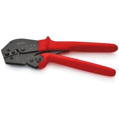 Crimpzangen auch für Zweihandbedienung KNIPEX 97 52 19 Crimpzange auch für Zweihandbedienung mit rutschhemmenden Kunststoff-Hüllen brüniert 250 mm 12380741