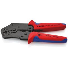  Crimpzangen kurze Bauform KNIPEX 97 52 20 Crimpzange kurze Bauform mit Mehrkomponenten-Hüllen brüniert 195 mm 12380772