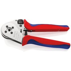  Vierdornpresszangen für gedrehte Kontakte KNIPEX 97 52 65 Vierdornpresszange für gedrehte Kontakte mit Mehrkomponenten-Hüllen verchromt 230 mm 12380763