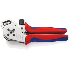  Vierdornpresszangen für gedrehte Kontakte KNIPEX 97 52 65 DG Vierdornpresszange für gedrehte Kontakte mit Mehrkomponenten-Hüllen verchromt 250 mm 12380762