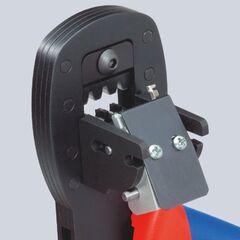  Crimpzangen für Miniaturstecker Parallelcrimp KNIPEX 97 54 26 Crimpzange für Miniaturstecker Parallelcrimp Zum Vercrimpen von Steckern der Serie Mini-Fit® von Molex LLC mit Mehrkomponenten-Hüllen brüniert 190 mm 12380766