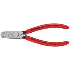  Crimpzangen für Aderendhülsen mit Trapez-Crimp KNIPEX 97 61 145 F Crimpzange für Aderendhülsen mit Kunststoff überzogen 145 mm 12380239