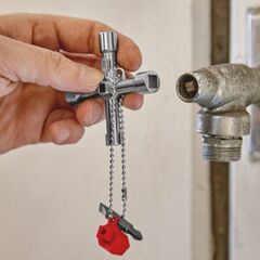  Schaltschrank-Schlüssel für gängige Schränke und Absperrsysteme KNIPEX 00 11 03 Schaltschrank-Schlüssel für gängige Schränke und Absperrsysteme 76 mm 12380307