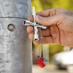  Profi-Key für gängige Absperrsysteme KNIPEX 00 11 04 Profi-Key für gängige Absperrsysteme 90 mm 12380309