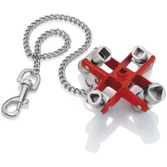  Universal-Schlüssel für gängige Schränke und Absperrsysteme KNIPEX 00 11 06 Universal-Schlüssel für gängige Schränke und Absperrsysteme 90 mm 12380310