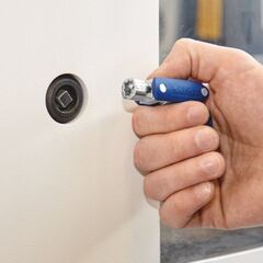  Schaltschrank-Schlüssel „DoubleJoint“ KNIPEX 00 11 06 V03 Schaltschrank-Schlüssel „DoubleJoint“  62 mm 12380313