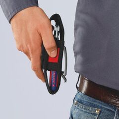  Kabelbinder-Trennset in Werkzeuggürteltasche KNIPEX 00 19 72 V01 Kabelbinder-Trennset 12380996