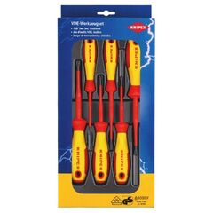  Werkzeugsortimente Werkzeug-Sets KNIPEX 00 20 12 V05 VDE Schraubendreher-Paket PlusMinus / Schlitz 12380965