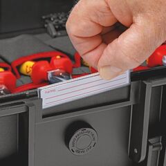  Werkzeugkoffer "Robust45 Move" Elektro leer mit integrierten Rollen und Teleskopgriff KNIPEX 00 21 37 Werkzeugkoffer "Robust45 Move" Elektro 12380992