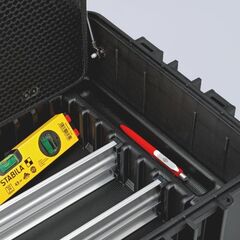  Werkzeugkoffer "Robust45 Move" Elektro leer mit integrierten Rollen und Teleskopgriff KNIPEX 00 21 37 LE Werkzeugkoffer "Robust45 Move" leer 12380993