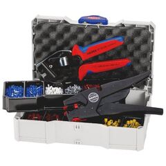  Crimp-Sortimente für Aderendhülsen mit Kunststoffkragen KNIPEX 97 90 16 Crimp-Sortiment für Aderendhülsen 12381615