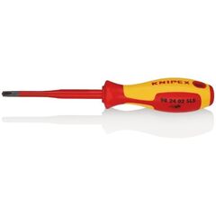  Schraubendreher (Slim) PlusMinus Phillips® KNIPEX 98 24 02 SLS Schraubendreher (Slim) PlusMinus Phillips® isolierender Mehrkomponenten-Griff, VDE-geprüft brüniert 212 mm 12381396